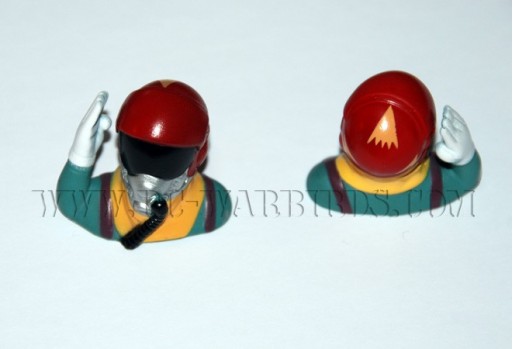 Jet Pilot 1/10 Scale - Red w Hand